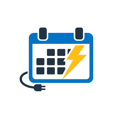 Professional calendar icon representing electrical safety training consultation scheduling